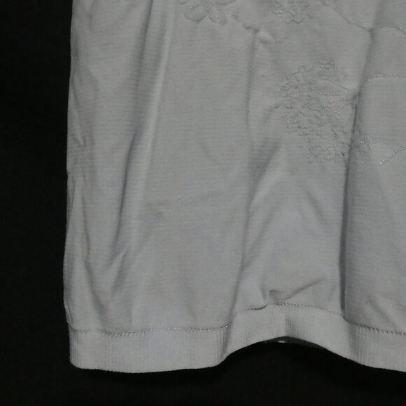 Light Blue Stitched Floral Spaghetti Strap Cami - Camisole | xs - extra small - Picture 12 of 14